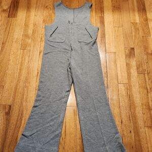 Gray Sleeveless Jumpsuit